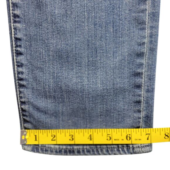 Levis Vintage‎ 511 Slim Fit BIG E Premium Stretch Blue Jeans Men’s 34X34 fits 32 - Picture 13 of 16